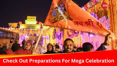 Ram Mandir Inauguration: Check Out Preparations For Mega Celebration In ...