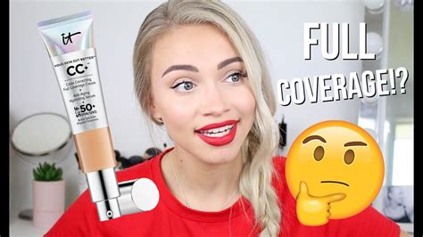 It Cosmetics Cc Cream First Impression And Review Youtube