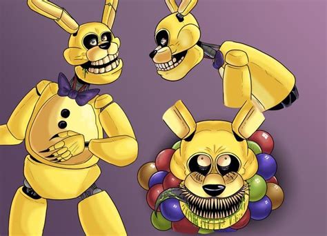 Creepy Bunny Fivenightsatfreddys Fnaf Drawings Five Nights At Freddy S Fnaf Characters