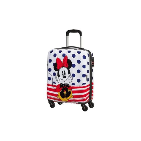 Valise Cabine Cm Minnie Points Bleus Disney L Gendes