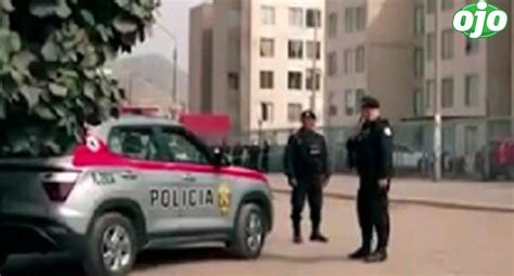 Policía que abatió a delincuente en San Martín de Porres será