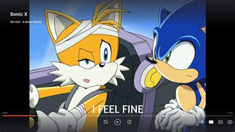 Sonic X Meme I Feel Fine By Stwah On Deviantart