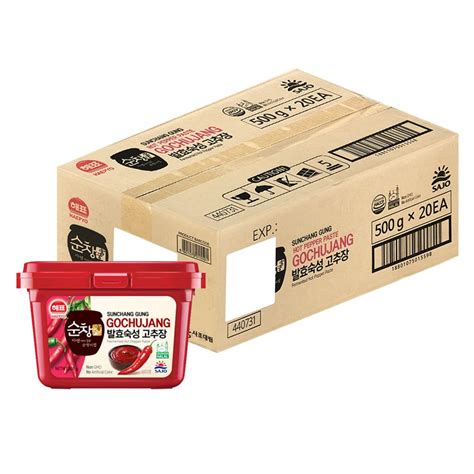 Buy Halal Sajo Haepyo Sunchang G Hot Pepper Paste Gochujang G