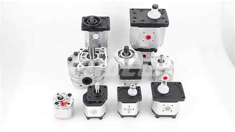 High Pressure Gear Pump External Stage Tandem Hydraulic Gear Pump Hgp