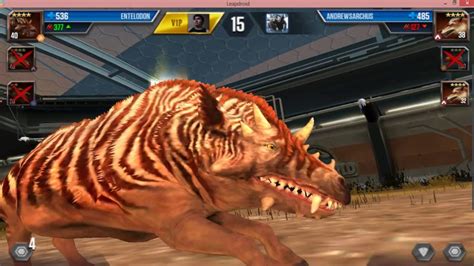 Jurassic World The Game Cenozoic Player Duel Battle 9 SARKASTODON