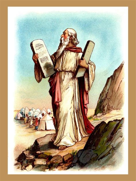 Moses and Ten Commandments - The Scripture Lady