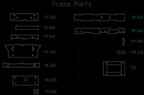 Ceb Press Frame Fabrication Diagram Files Open Source Ecology