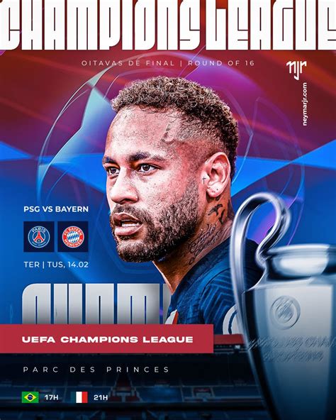 Neymar Jr Site on Twitter Hoje é dia de Neymar Jr A UEFA Champions