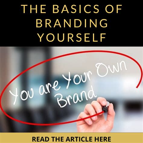 The Basics Of Branding Yourself