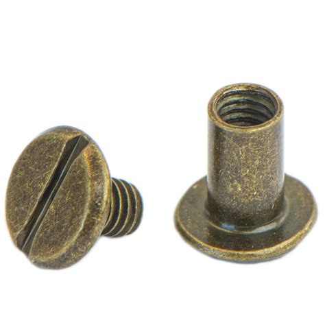 Chicago Screw Antique Brass M3 X 5mm