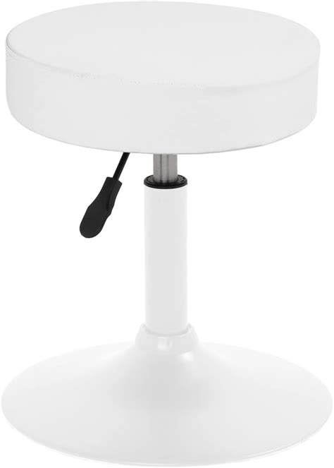 Atmosphera Tabouret Oslo Effet Fourrure Blanc Amazon Fr Cuisine Et