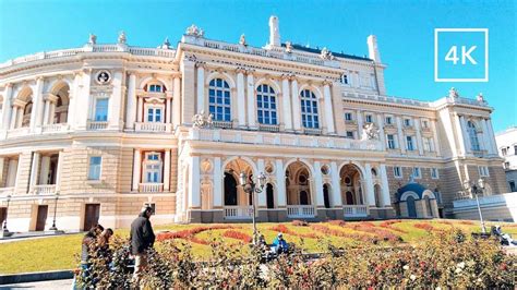 Walking In Odessa Ukraine Old Town Odesa K Walking Tour City