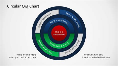 Circular Organizational Chart Template Free 100% Customizable Slides ...