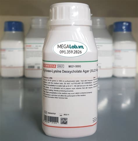 Xylose Lysine Deoxycholate Agar Xld Agar M031 500g Megalab