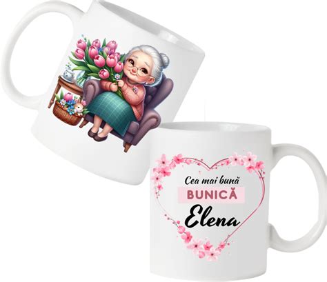 Can Personalizat Pentru Cea Mai Buna Bunica Cop E Cadou