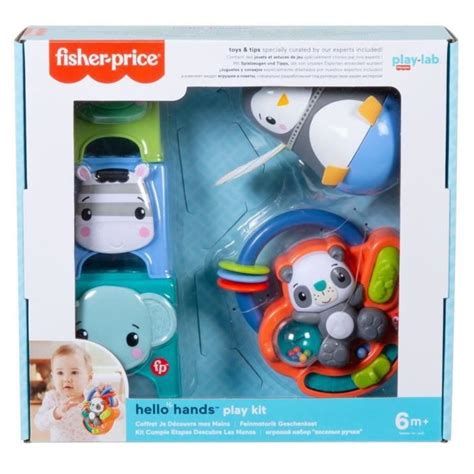 Coffret Je D Couvre Mes Mains Fisher Price Jouet D Veil Pour B B