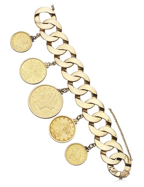 GOLD COIN BRACELET, | Christie’s