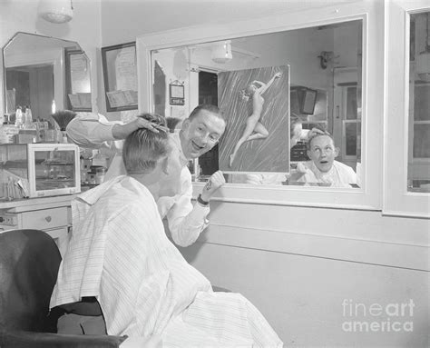 Men Gawking At Nude Picture Of Marilyn Photograph By Bettmann Fine