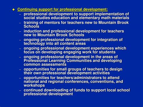 Ppt The Purpose Of Mountain Brook Schools Is To Provide Powerpoint