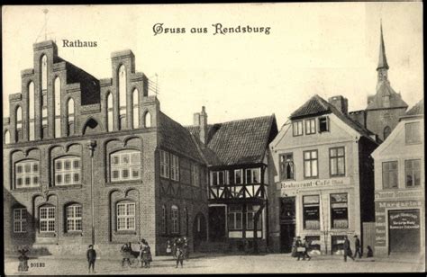 Ansichtskarte Postkarte Rendsburg Schleswig Holstein Akpool De