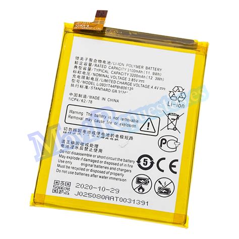 Batería Li3931T44P8h806139 Para ZTE Blade V9 V9 Vita V10 V10 Vita