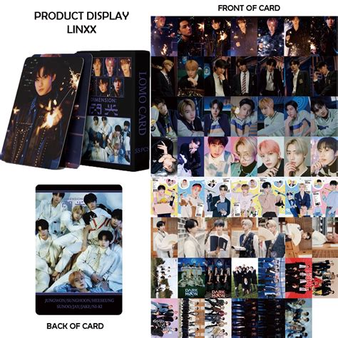 LINXX 55 Pcs ENHYPEN GGU PACKAGE Album Lomo Card Kpop Photocards