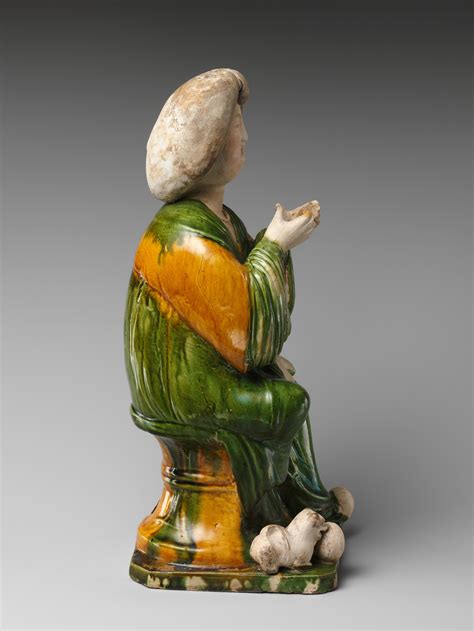 Seated Court Lady China Tang Dynasty 618907 The Metropolitan