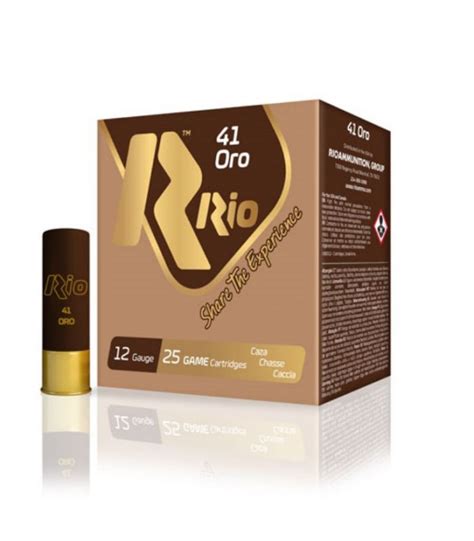 Cartuchos RIO 41 Oro 34 Gr Oferta Y Comprar Online Mejor Precio