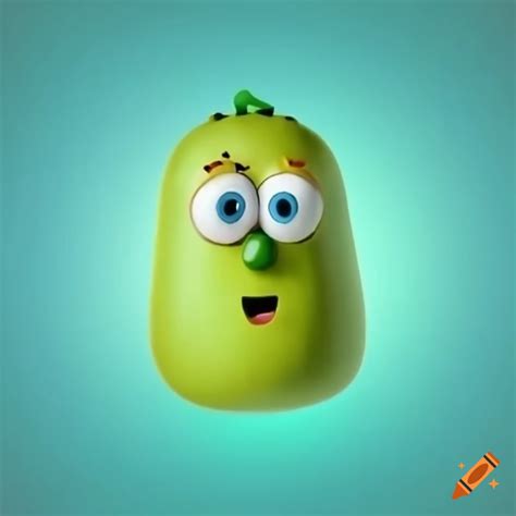 Spongebob In The Style Of Veggietales