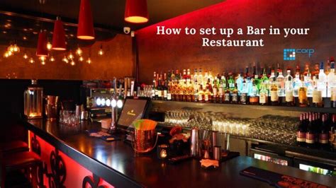 How to set up a Bar in your Restaurant