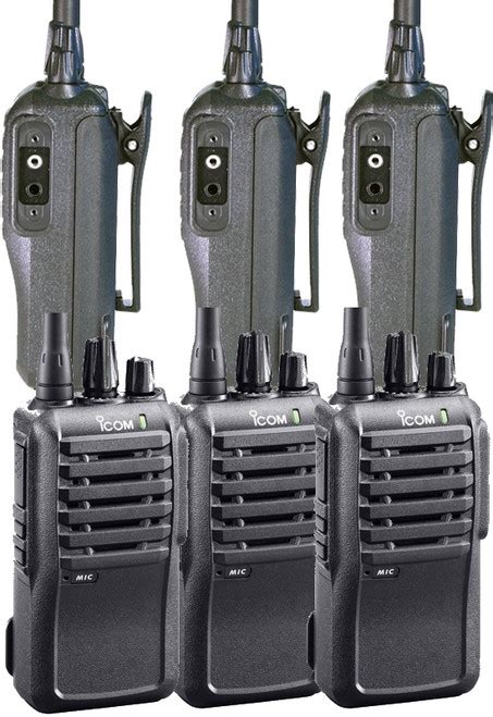 Icom Ic F4001 Vhf Radio Built To Military Standards Icom Two Way