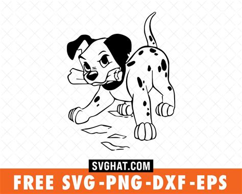 101 Dalmatians Svg Free SVG Files For Cricut And Silhouette Svghat