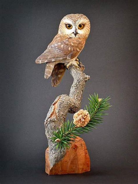 Pin By Blanca Velazquez On Búhos Bird Carving Owl Wood Carving Patterns