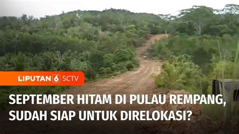 Janji Direlokasi Rempang Tetapi Fasilitas Perumahan Untuk Relokasi