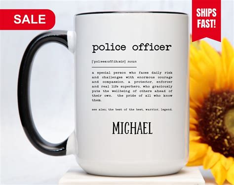 Police Officer Coffee Mug Police Officer T Police Officer Cup