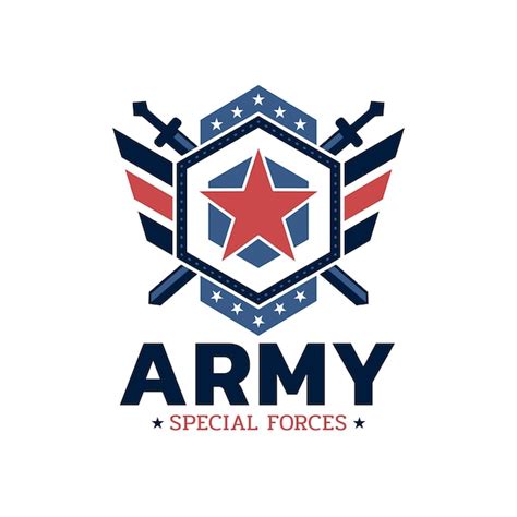 Free Vector | Army logo design template