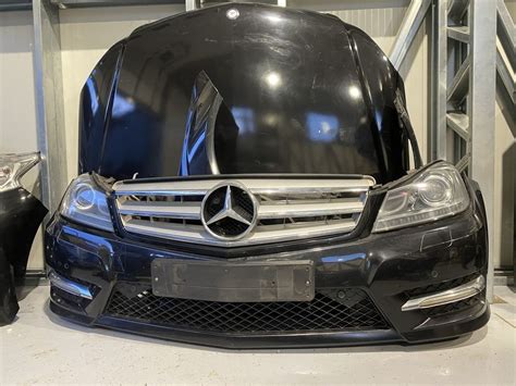 Fata Mercedes C Class W Facelift Amg Capota Bara Far Bixenon Aripa