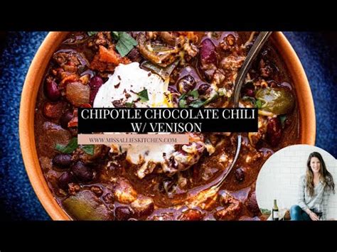 Award Winning Venison Chili Miss Allie S Kitchen