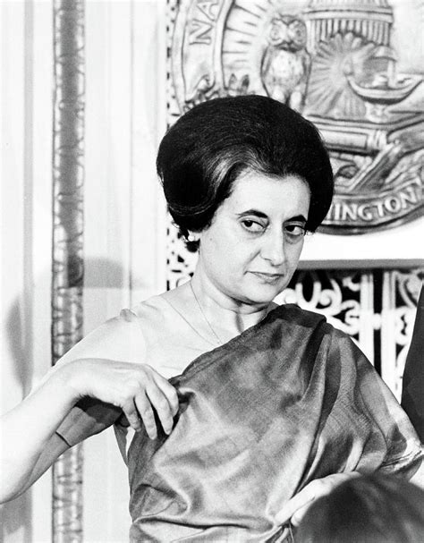 Indira Gandhi, Prime Minister Of India Photograph by Science Source ...