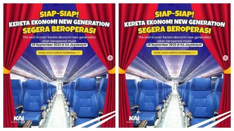 Mulai September Kai Siap Operasikan Kereta Ekonomi New Generation