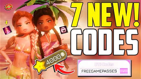 ⚠️all💥new ⚠️ Dress To Impress Dti Codes Roblox Dress To Impress Codes In July 2024 Dti Code