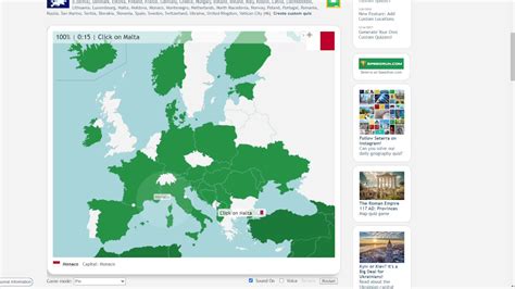 Seterra Europe Countries S Youtube