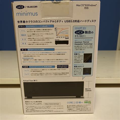 Yahoo オークション 5292 TV PC LCH MND020U3 LaCie minimus 2TB