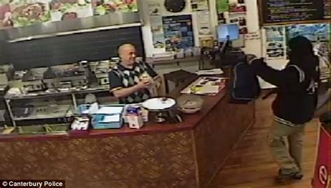 Watch New Zealand Owner Of Takeaway Ignores Armed Robber And Continues