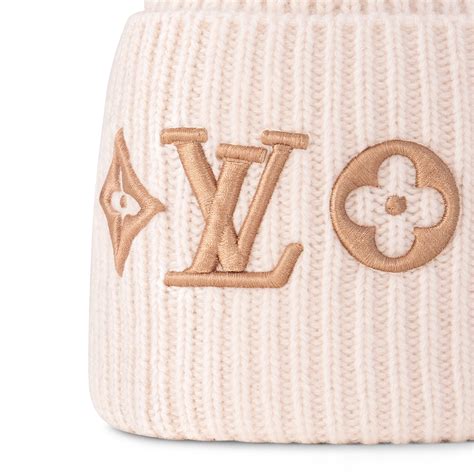 Lv Headline Beanie Luxury S00 Beige Louis Vuitton