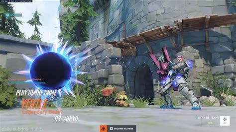 Potg The Zarya Yeatle Zarya Ramattra Overwatch Season