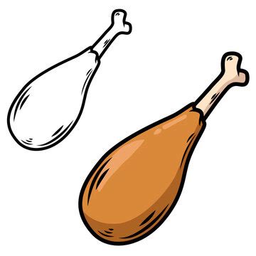 Plucked Turkey Clipart