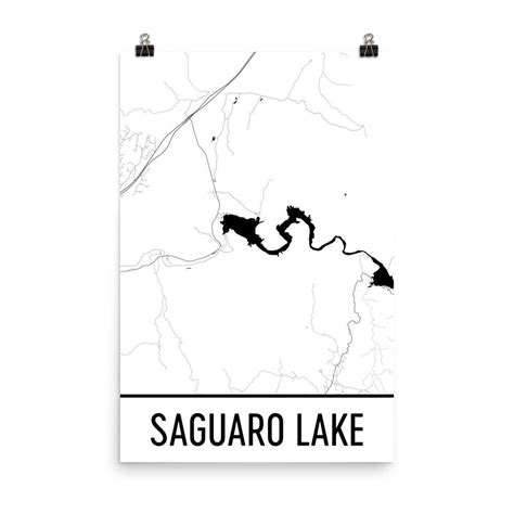 map of saguaro lake az 5