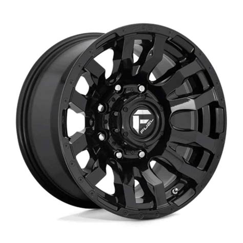 FUEL D675 BLITZ ALLOY WHEELS 22X10 8X180 ET 18 GLOSS BLACK