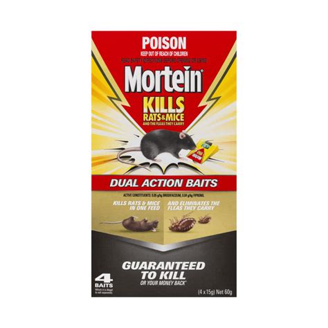 Buy Mortein Rat Kills Mice Dual Action Baits Pack G Coles